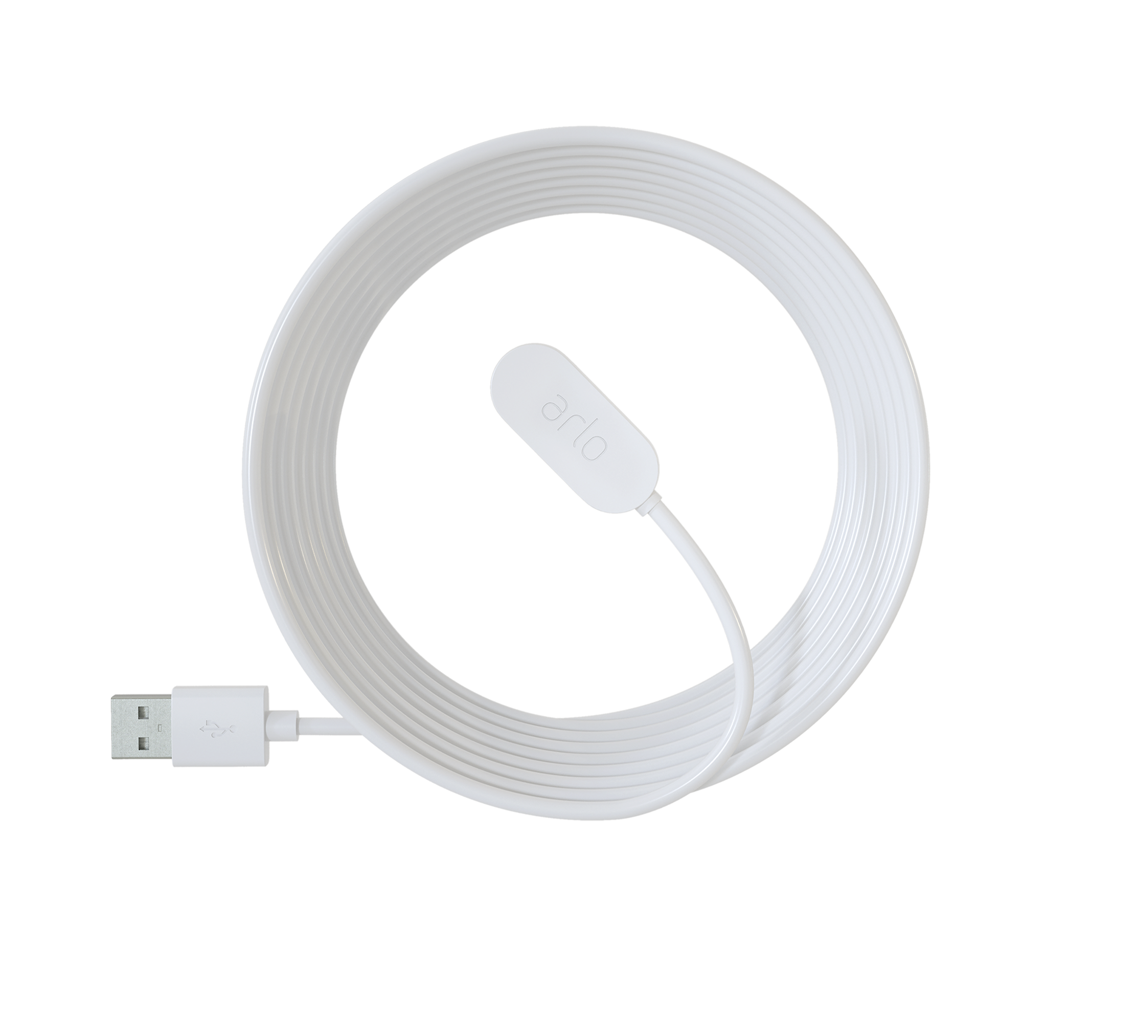 Indoor Magnetic Charging Cable - White